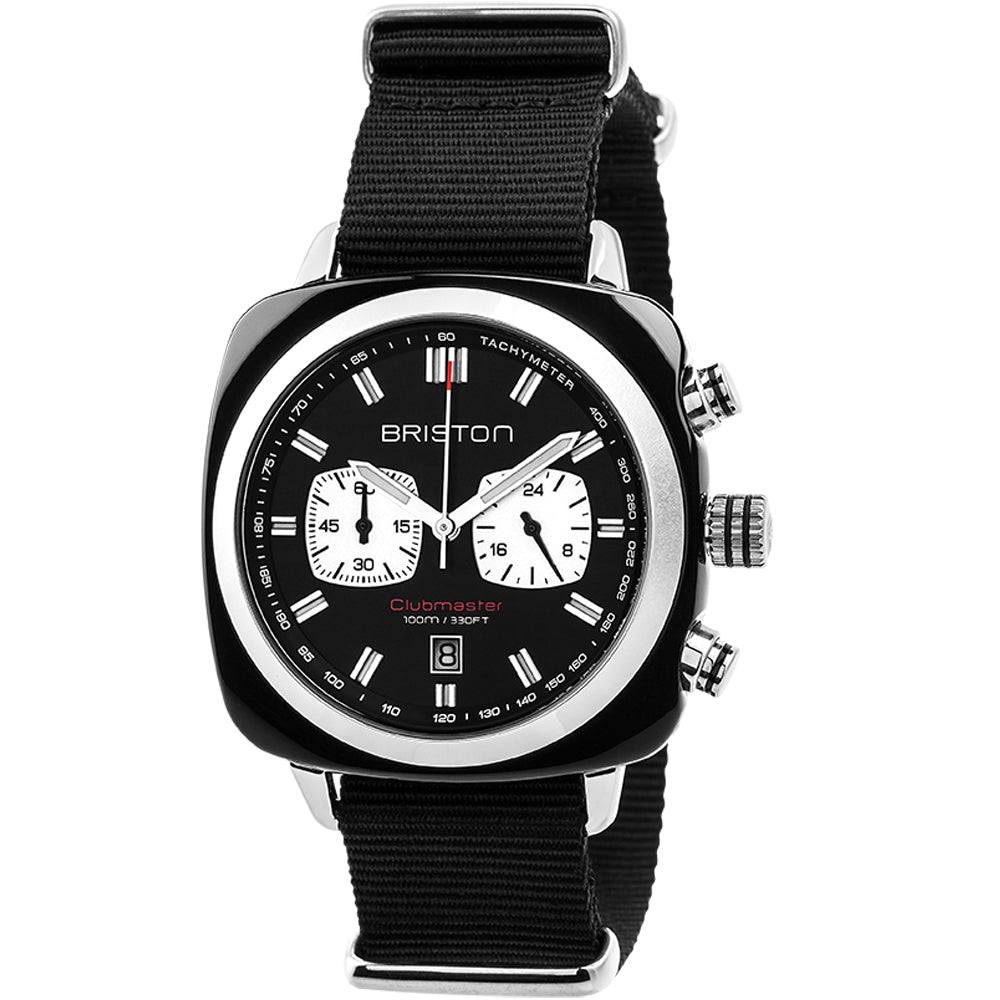 CLUBMASTER SPORT ACÉTATE NOIR - CHRONO - NOIR