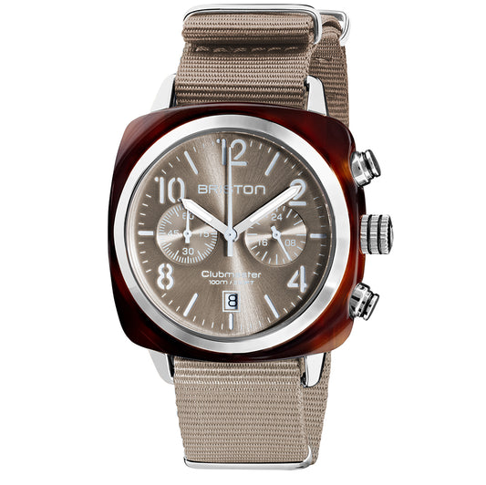 CLUBMASTER CLASSIC - CHRONO - GRIS TAUPE