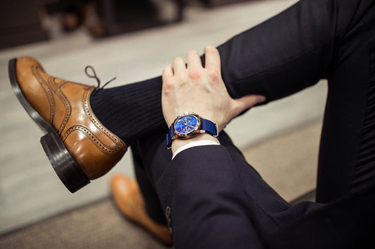 CLUBMASTER CLASSIC - CHRONO - BLEU MARINE